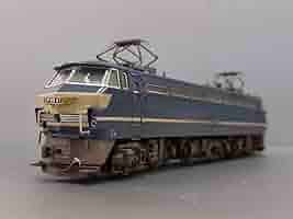 TOMIX EF66 51(精密加工品) The renewed TOMIX EF66 is cool / N gauge model train - YouTube